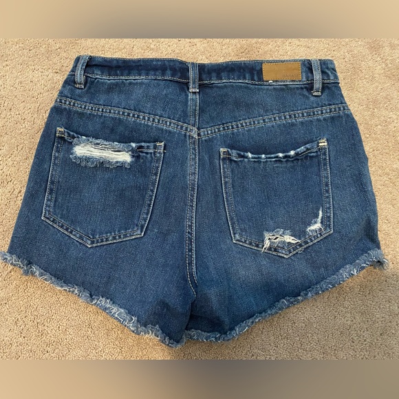 Garage high rise jean shorts - Picture 2 of 2